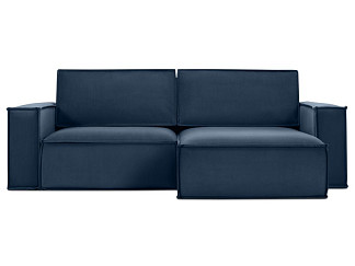 Диван угловой Эби-1 Velvet Blue
