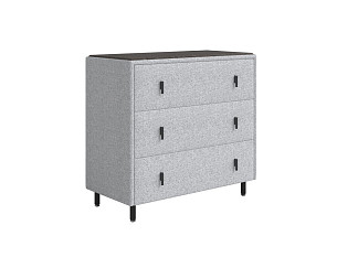 Комод Орматек Sofix (Букле/ЛДСП Beatto Пепел/Дуб Кантербери) 92x46