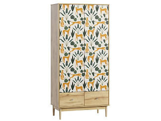 Распашной шкаф Тайрон 2-95x200 Гепард