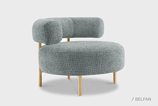 "Одри" кресло; нераскл.; 12; металл золото; Persona 10 (гр. 3/НФ)