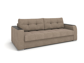 Орматек Диван-кровать Era Compact Middle (Ткань: Рогожка Bravo Light brown (светло-коричневый)) 152x202
