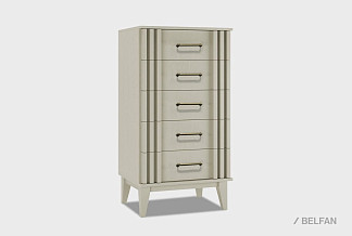 Комод "Чикаго" (высокий); агат