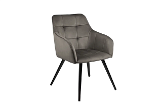 Стул-кресло поворотный Отэм антрацит / опоры черные