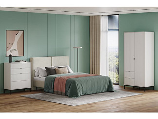 Спальня модульная Трейвис 3 Белый