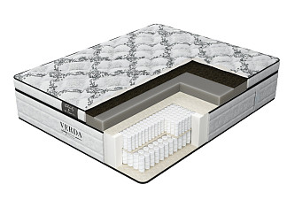 Анатомический Матрас Verda Hi-Support (Silver Lace/Anti Slip) 200x190