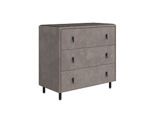 Комод Орматек Sofix (Велюр/ЛДСП Sohu Латте/Дуб Кантербери) 92x46