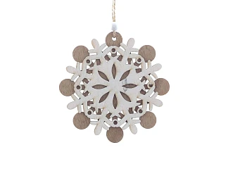 Елочное украшение Снежинка