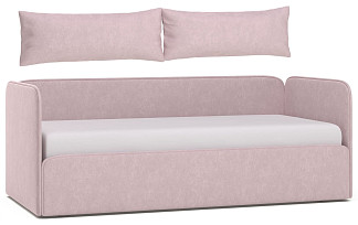 Кровать-диван с п/м Teddy 325, д/м.18-22 (900)+подуш. Rimini белая