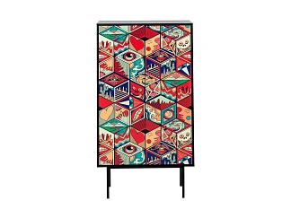 Шкаф 2-дверный Boho Color
