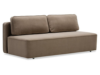 Орматек Диван-кровать Тейнор Middle (Ткань: Велюр Вивальди 22 бежевый) 150x200