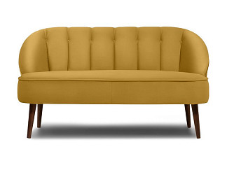 Диван прямой Мона Velvet Yellow
