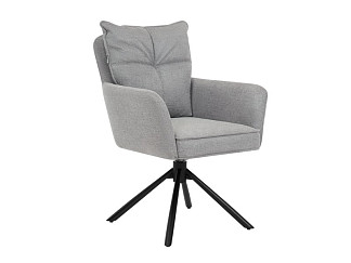 Офисное кресло Этан Рогожка Серый/Черный
