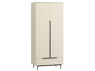 Распашной шкаф Квелен 2-96x220 Светло-бежевый