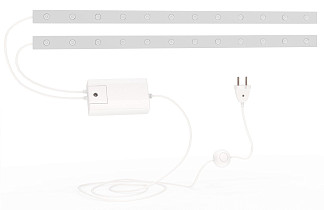 Светильник Римини Айс для 2 стеклянных полок Римини айс