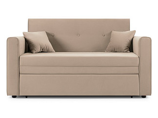 Диван прямой Види Велюр Латте