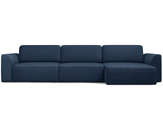 Диван угловой Спейс-2 Velvet Blue