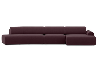 Диван модульный Маиль-4 Velvet Wine
