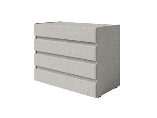 Комод Орматек Prime (Ткань: Рогожка Levis 12 Лён) 105x55