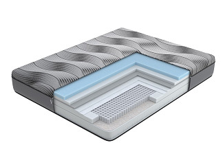 Матрас Verda Hybrid Transform (Grey) 200x200