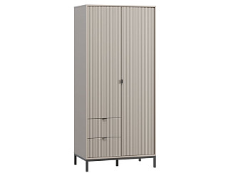 Распашной шкаф Трейвис 2-93x205 Латте