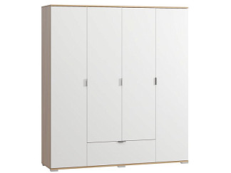 Распашной шкаф Стелла 4.1-180x200 Дуб Барбера