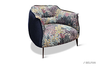 "Альберто" кресло; Forest 7+Tiffany 37+Forest 7 (гр.3/Турция+МТХ)