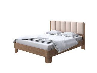Кровать Орматек Wood Home 2 (Экокожа Антик (сосна) с брашированием/Бежевый перламутр) 200x220