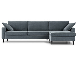 Диван угловой Дисент-2 Soft Grafit