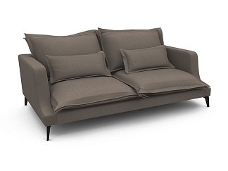 Орматек Mores 3-х местный Soft (max) (Ткань: Шенилл Canvas brown) 104x226