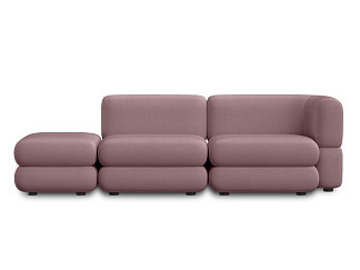 Диван модульный Brera-8 Velour Lilac