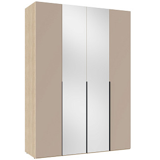 Шкаф четырехстворчатый Некст с зеркалами Некст