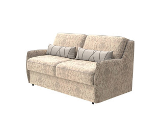 Орматек Диван-кровать Synergy Slim (Ткань: Велюр Shah 704 Бежевый/Forest 4 Бежевый) 160x196