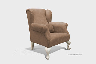 "Шоттэ" кресло; нераскл.; 12; слоновая кость; Manhattan 30 (33330)+Manhattan 30 (33330); (гр.5/ТД)