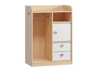Стеллаж Арчи-2 Milk Plywood