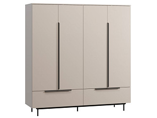 Распашной шкаф Квелен 4-192x200 Латте