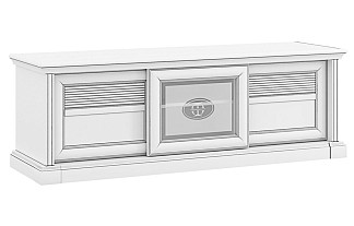 Тумба Изотта под телевизор с раздвижными дверцами