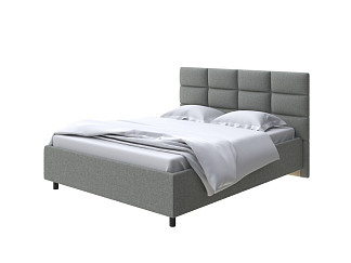 Кровать Como (Veda) 8 с ПМ + Матрас Dream Zone (Ткань: Шенилл Piano 20 Графитовый стержень) 180x200