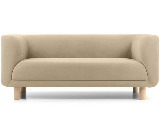 Кушетка Венето Velvet Beige