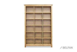 Стеллаж "Рауна" 30 (широкий); бейц-масло