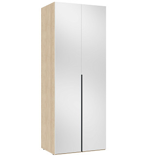 Шкаф двухстворчатый Некст кристал с зеркалами Некст кристал