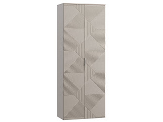 Распашной шкаф Шелтон 2-91x240 Латте