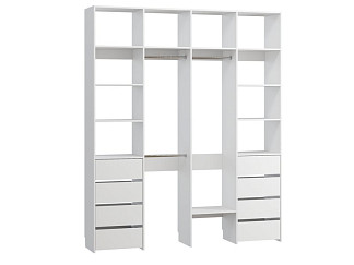 Модуль для гардероба Хелен-4.2-200-240 White