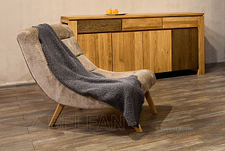 "Ронда" кресло; нераскл.; 12; лак; Aphrodite 04 (38978(0); (гр. 2/МТХ)