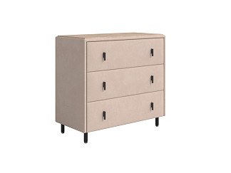 Комод Орматек Sofix (Велюр/ЛДСП Manhattan 5 Пыльная роза/Бунратти) 92x46