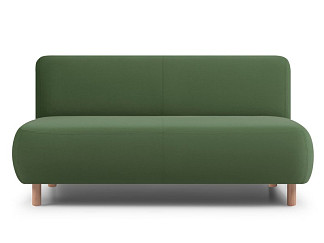 Кушетка Пайпел Велюр Оливковый