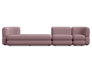 Диван модульный Brera-4 Velour Lilac