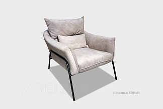 "Купер" кресло; нераскл.; 12; металл черный; Missoni 10 (32694); (гр. 2)