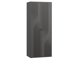 Распашной шкаф Монсон 2-90x222 Графитовый