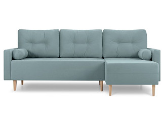 Диван угловой Нумо Velvet Mint