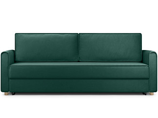 Диван прямой Лилле Velvet Emerald